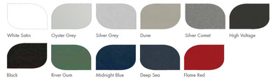 Precision Classic and Kurve Filing Cabinet Colours 2011