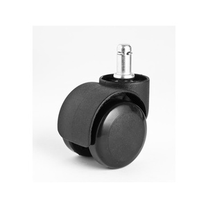 Castor Cylinder 50mm Load Brake PU